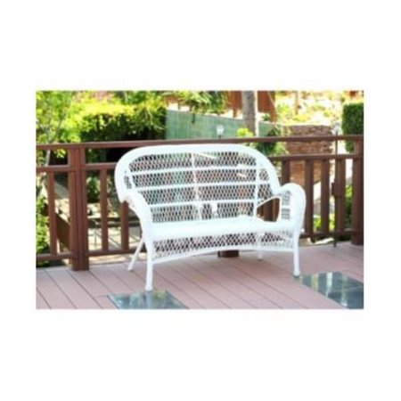 PROPATION Santa Maria Honey Wicker Patio Love Seat PR2436919